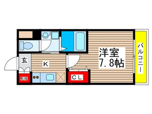 アテナ幕張の物件間取画像